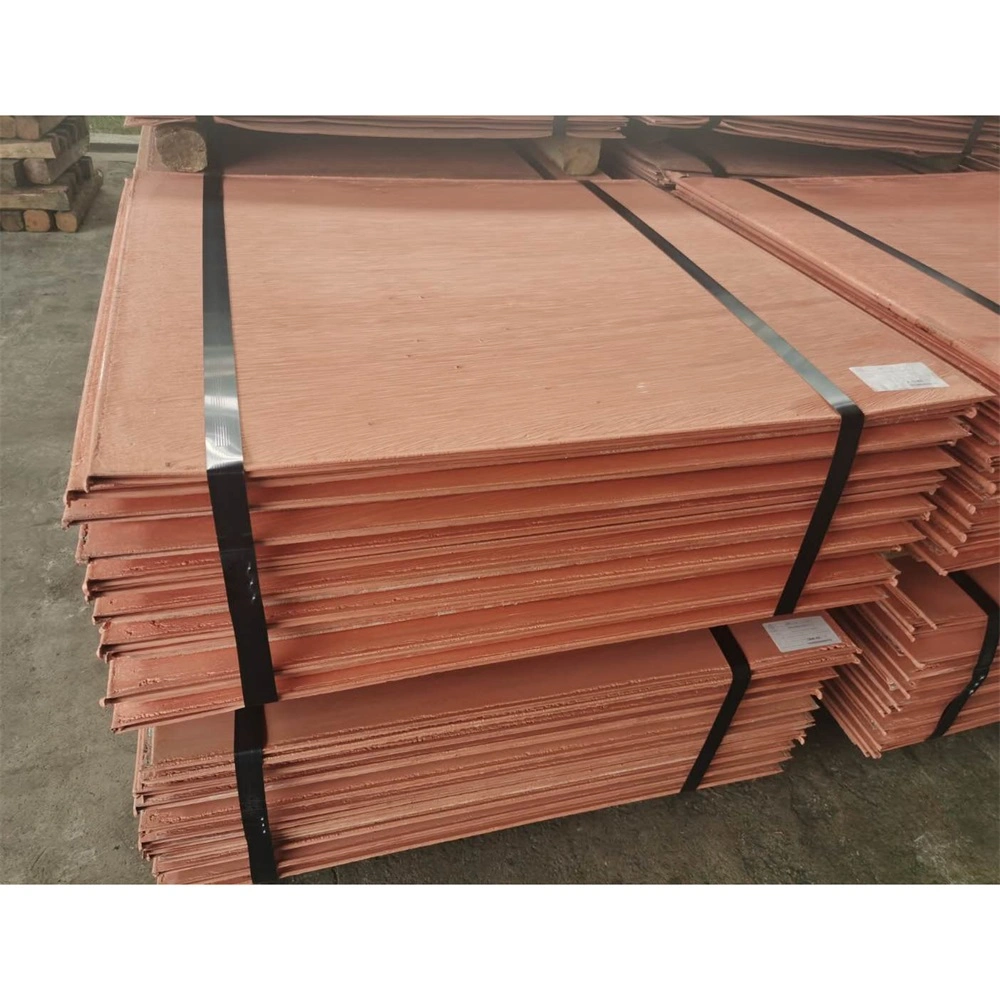 Good Price Metal Material Sheet Copper Cathode with 99.99% Purity