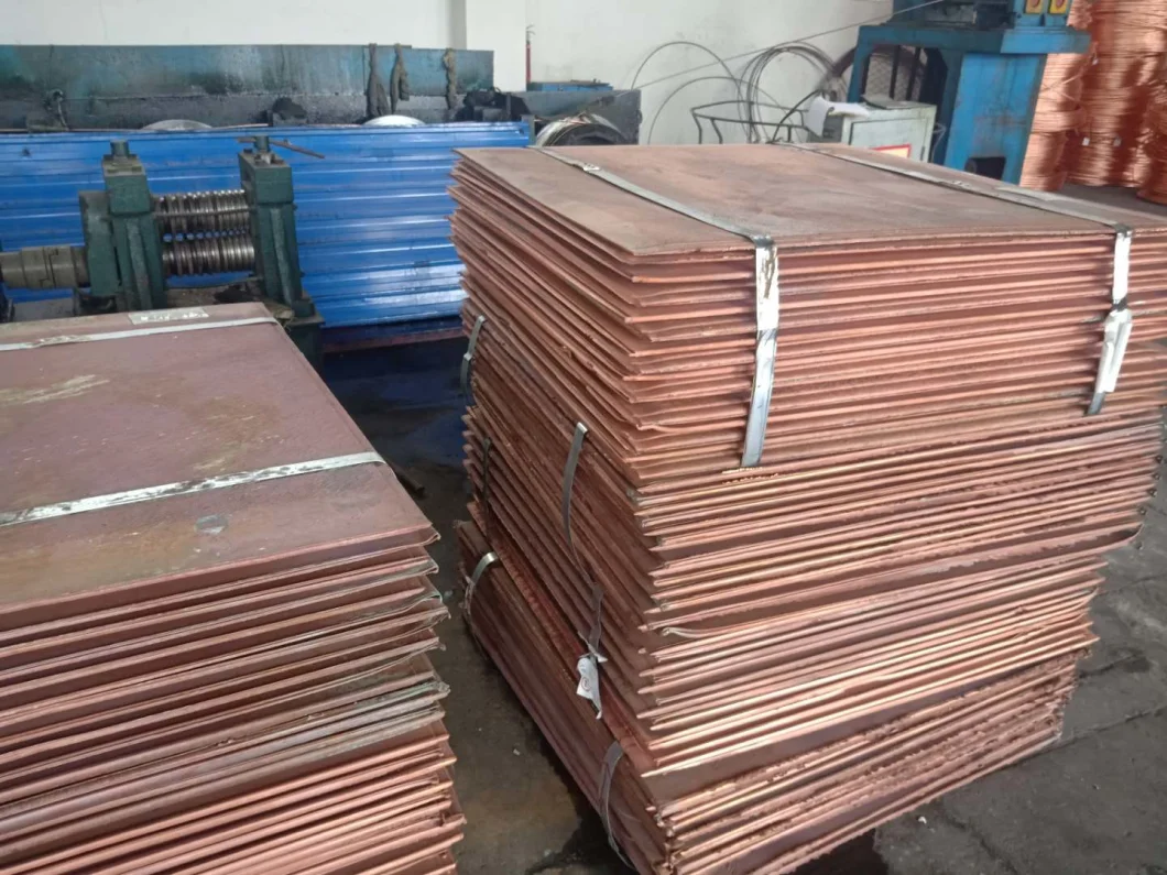 Metal Materials Copper Cathode Plate 99.99%