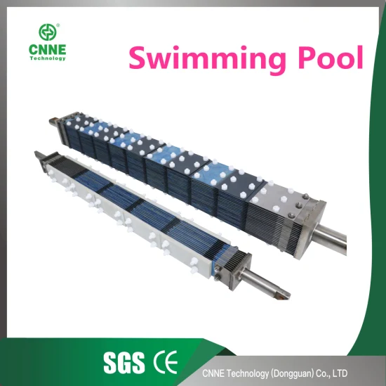 Ánodo de titanio producido profesionalmente para el tratamiento del agua de piscinas