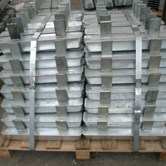 Ánodos de zinc y aluminio para protección catódica de barcos y tuberías